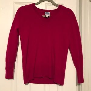 Magenta Cashmere Sweater